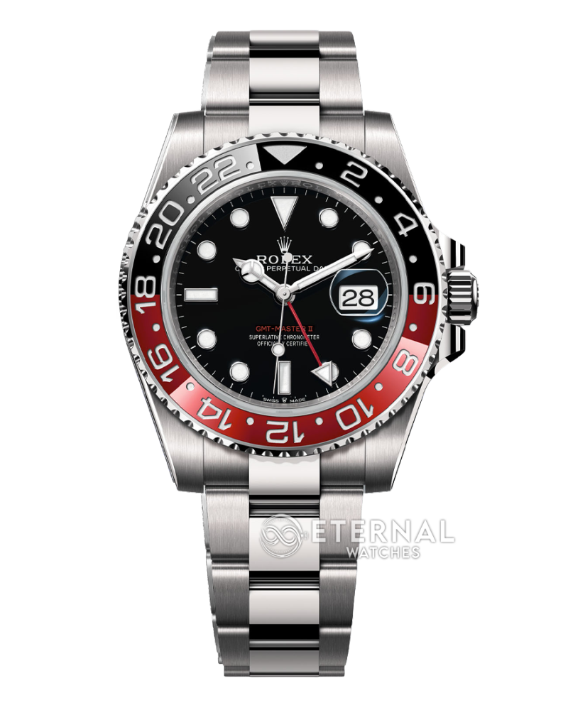 ROLEX - GMT Master II 126710 Coke 40mm Oyster SS/SS Black Dial GMF ETA 3186