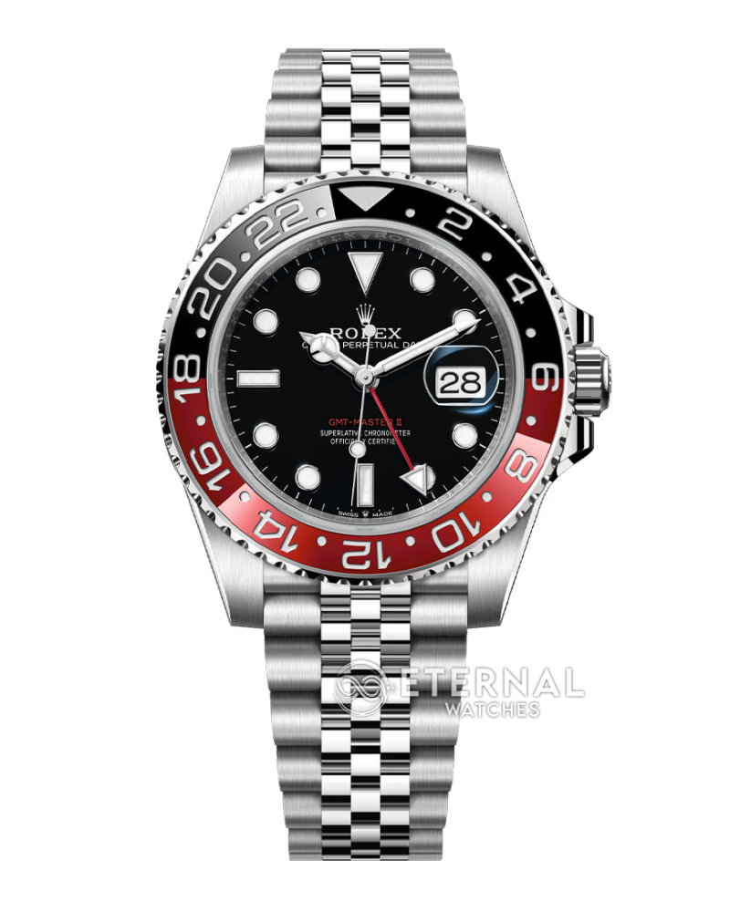 ROLEX - GMT Master II 126710 Coke 40mm Jubilee SS/SS Black Dial GMF ETA 3186
