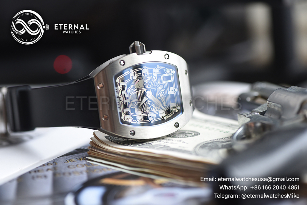 RICHARD MILLE - SUPER CLONE RM67-01 Titanium Automatic Winding Extra Flat (Upgraded)