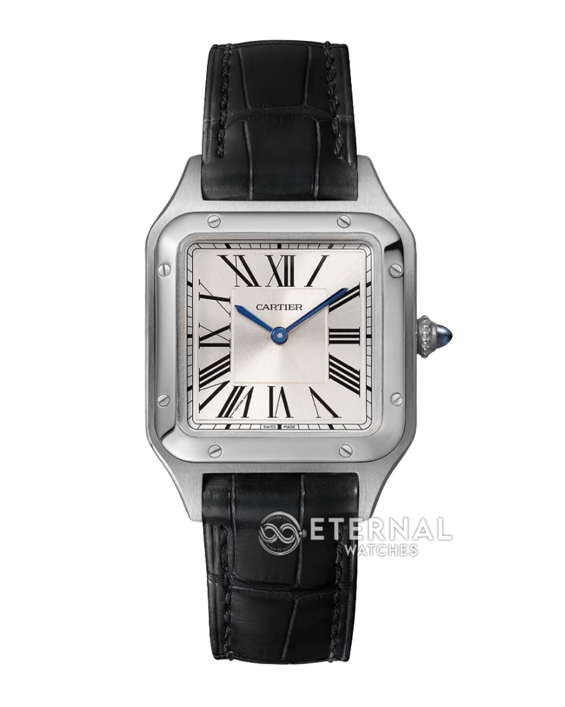 CARTIER - Santos Dumont 31mm SS/LE White F1 Swiss Quartz