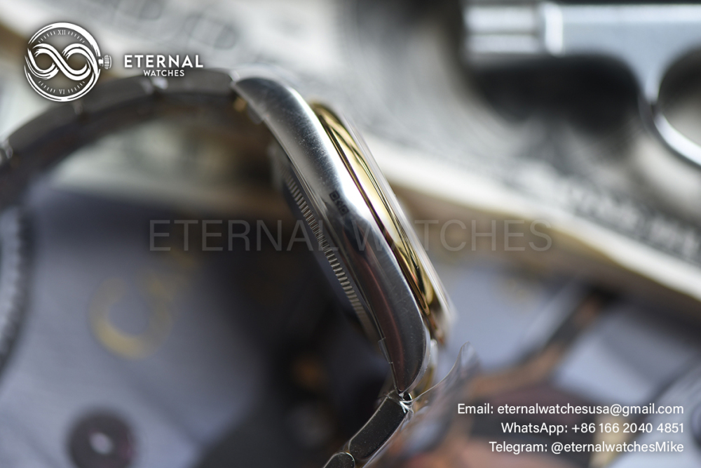 ROLEX - SUPER CLONE DateJust 126334 41mm Two Tone YG White/Stk Oyster V2 VSF 3235