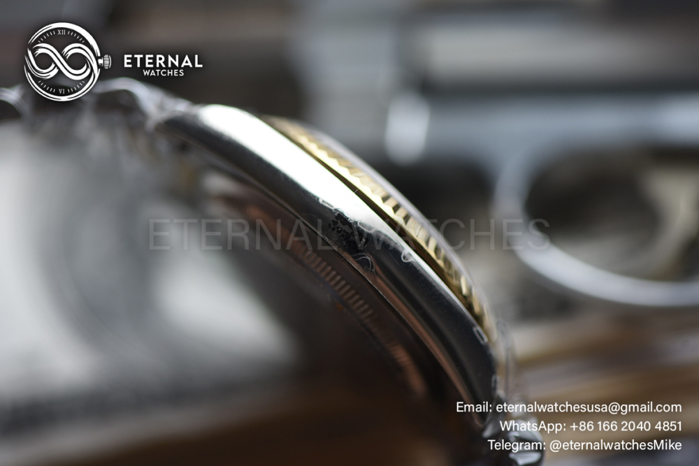 ROLEX - SUPER CLONE Datejust 126233 36mm Jubilee YG/SS MOP/Dia VSF DD3235
