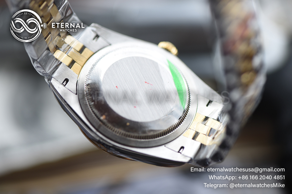 ROLEX - SUPER CLONE Datejust 126233 36mm Jubilee YG/SS MOP/Dia VSF DD3235