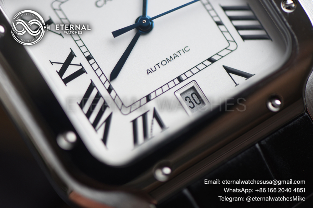 CARTIER - Santos De Cartier 35mm SS/LE White Dial BVF SH9015