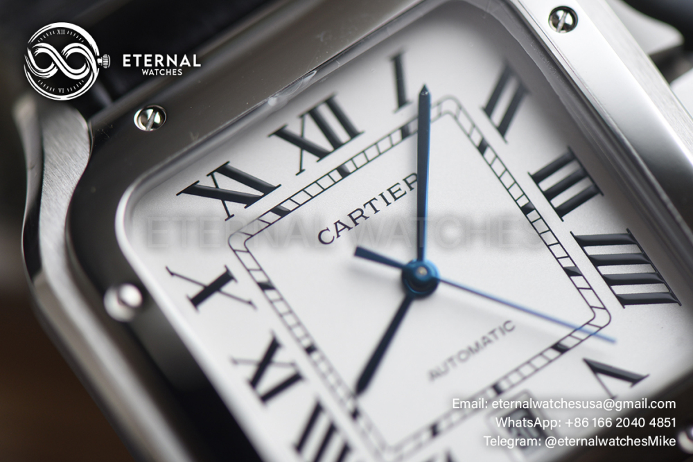 CARTIER - Santos De Cartier 35mm SS/LE White Dial BVF SH9015