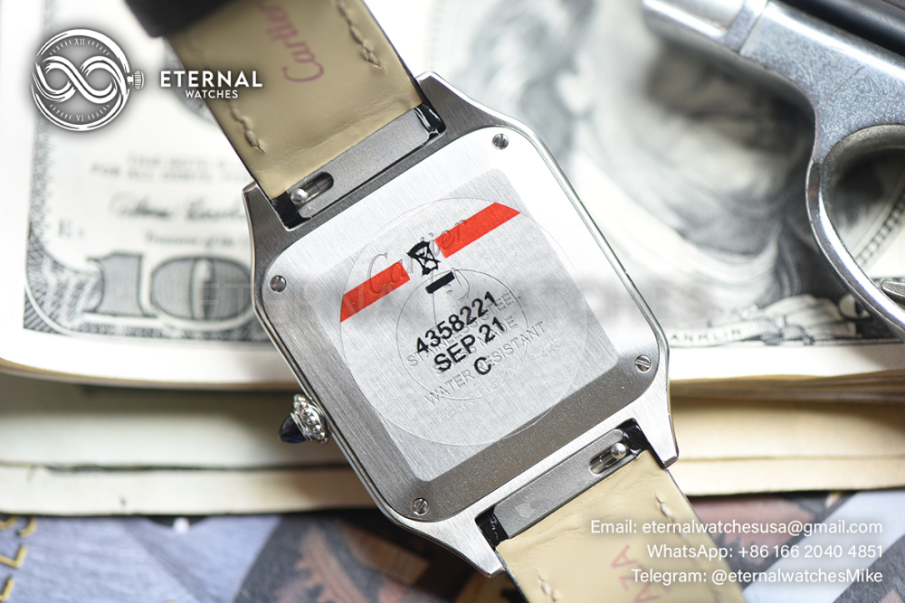CARTIER - Santos Dumont 31mm SS/LE White F1 Swiss Quartz