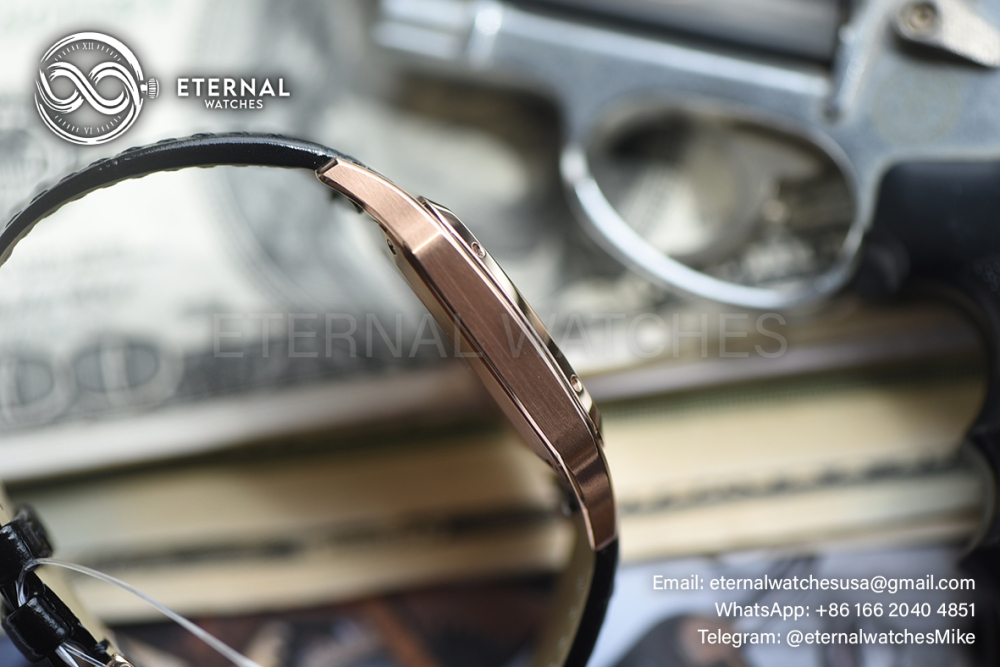 CARTIER - Santos Dumont 31mm RG/LE White F1 Swiss Quartz