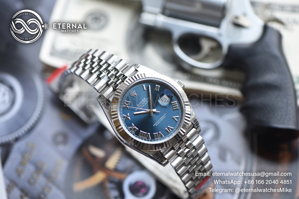 ROLEX - SUPER CLONE DateJust 126334 41mm SS/RMN Blue Dial V2 VSF 3235