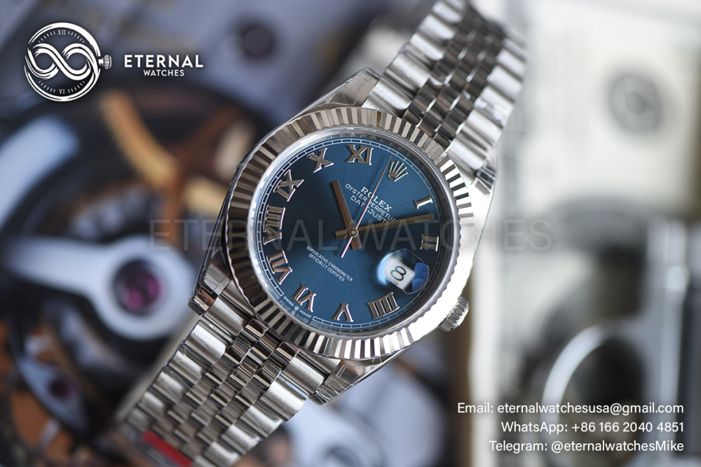 ROLEX - SUPER CLONE DateJust 126334 41mm SS/RMN Blue Dial V2 VSF 3235