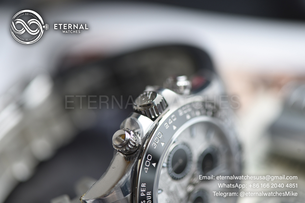 ROLEX - SUPER CLONE Daytona 126519 40mm SS/RU Meteorite/Stk Dial ARF DD4131