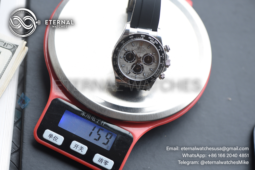 ROLEX - SUPER CLONE Daytona 126519 40mm SS/RU Meteorite/Stk Dial ARF DD4131