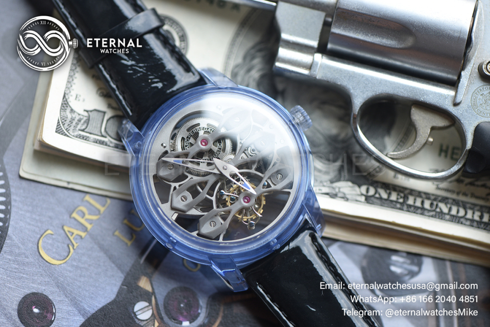 GIRARD PERREGAUX - Quasar Tourbillon 46mm Transparent Case Best Edition RMF