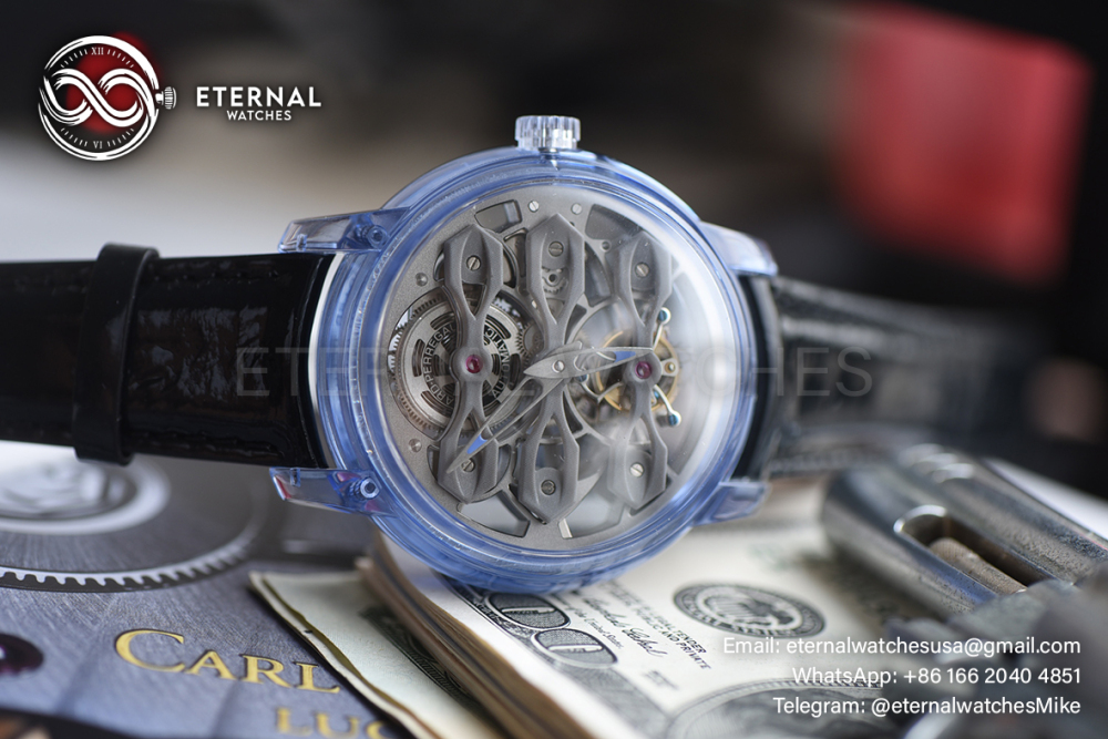 GIRARD PERREGAUX - Quasar Tourbillon 46mm Transparent Case Best Edition RMF