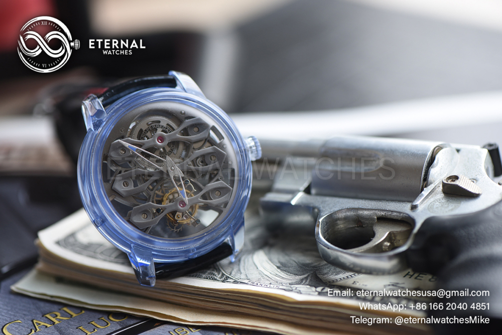 GIRARD PERREGAUX - Quasar Tourbillon 46mm Transparent Case Best Edition RMF