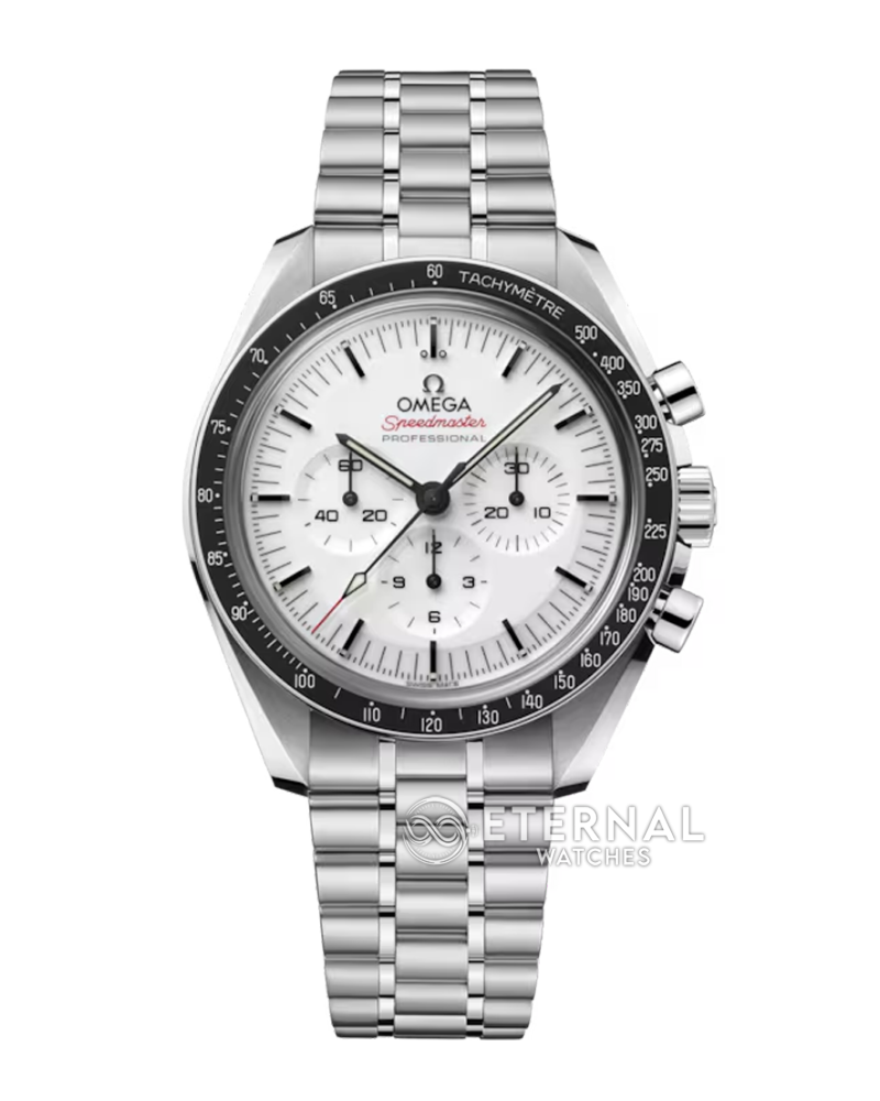 OMEGA - Speedmaster MoonWatch 41mm SS/SS White Dial OMF A3861