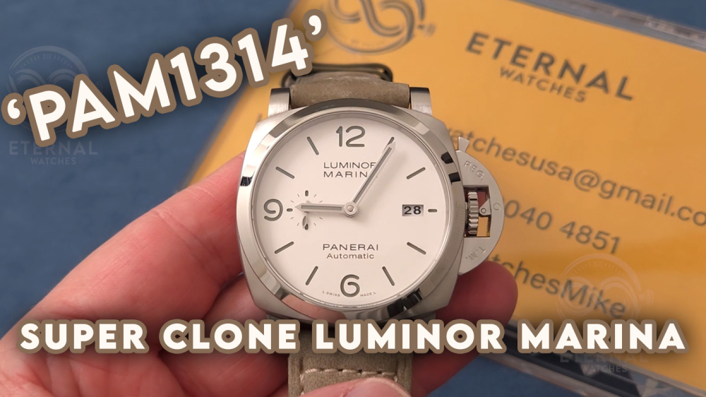 PANERAI - SUPER CLONE Luminor Marina PAM1314 44mm Automatic SS/LE VSF P9010
