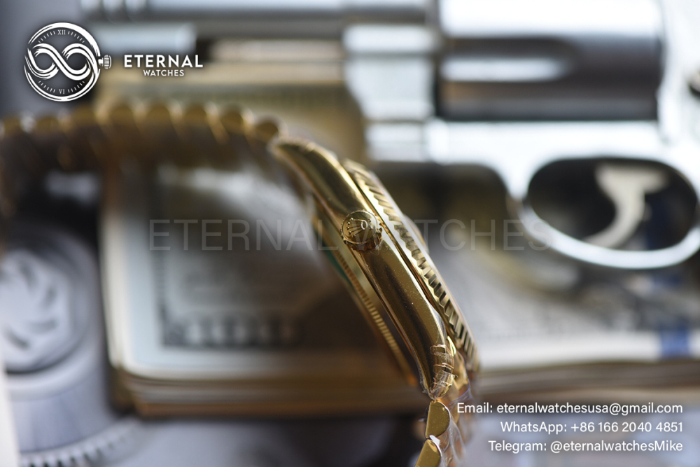 ROLEX - SUPER CLONE DayDate 228238 40mm YGYG Gold Dial Dia V2 VSF (Weight Adjusted)