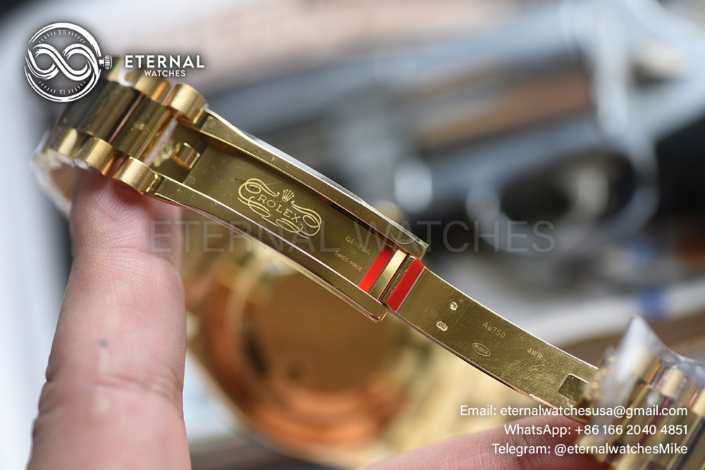 ROLEX - SUPER CLONE DayDate 228238 40mm YGYG Gold Dial Dia V2 VSF (Weight Adjusted)
