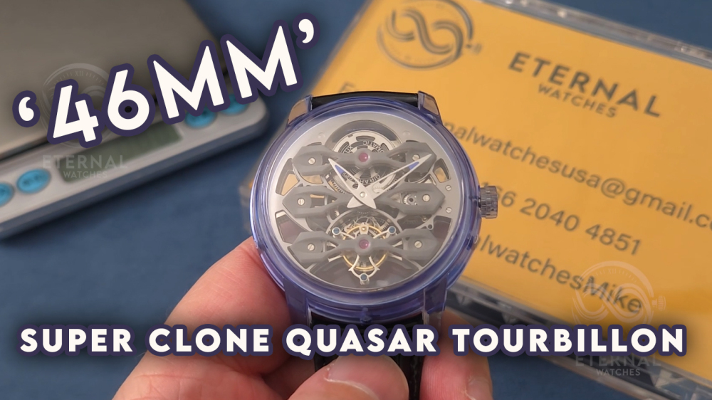 GIRARD PERREGAUX - Quasar Tourbillon 46mm Transparent Case Best Edition RMF