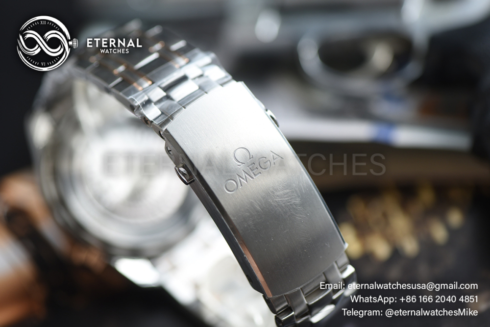 OMEGA - SUPER CLONE Seamaster Diver 300m RG/SS Black V4 VSF VS8800