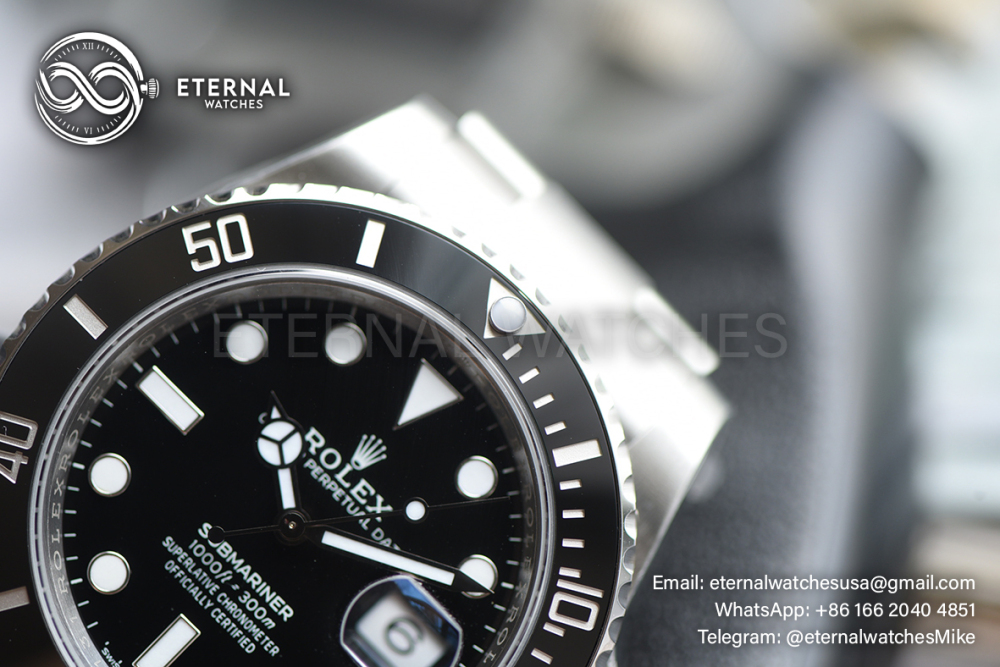 ROLEX - SUPER CLONE Submariner 126610LN 41mm SS/SS Black/Black V2 VSF DD3235