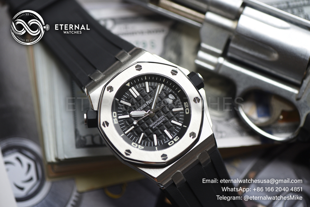 PANERAI - SUPER CLONE Royal Oak Offshore Diver 15710 SS/RU ZF V2 SA3120