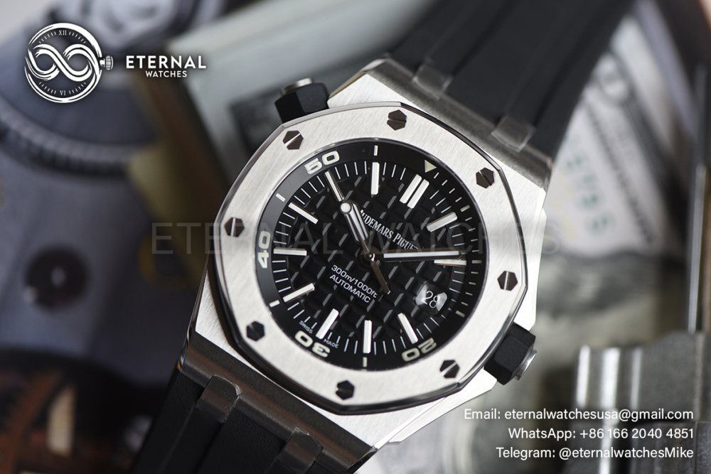 PANERAI - SUPER CLONE Royal Oak Offshore Diver 15710 SS/RU ZF V2 SA3120