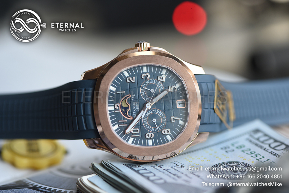 PATEK PHILIPPE - SUPER CLONE Aquanaut 5261R 40mm RG/RU PPF 330
