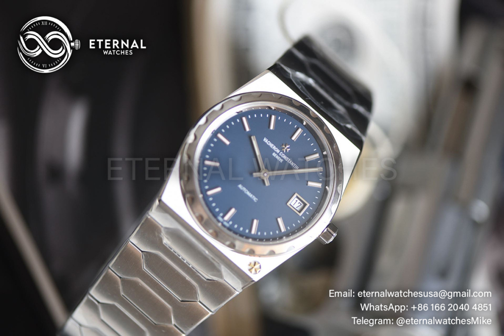 VACHERON CONSTANTIN - Historiques 222 4200H/222A 37mm SS/SS Blue Dial PPF A2455