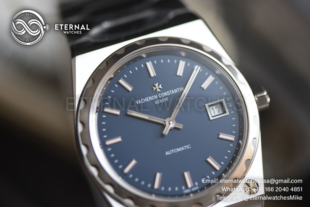 VACHERON CONSTANTIN - Historiques 222 4200H/222A 37mm SS/SS Blue Dial PPF A2455