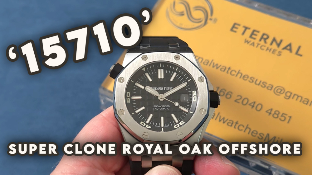PANERAI - SUPER CLONE Royal Oak Offshore Diver 15710 SS/RU ZF V2 SA3120