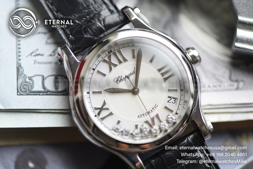 CHOPARD - Happy Sports 30mm SS/LE White YF A2892