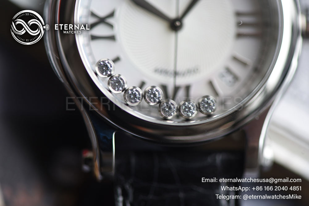 CHOPARD - Happy Sports 30mm SS/LE White YF A2892