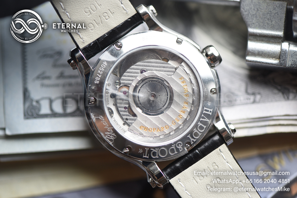 CHOPARD - Happy Sports 30mm SS/LE White YF A2892