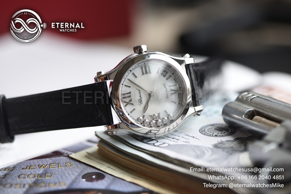 CHOPARD - Happy Sports 30mm SS/LE White YF A2892