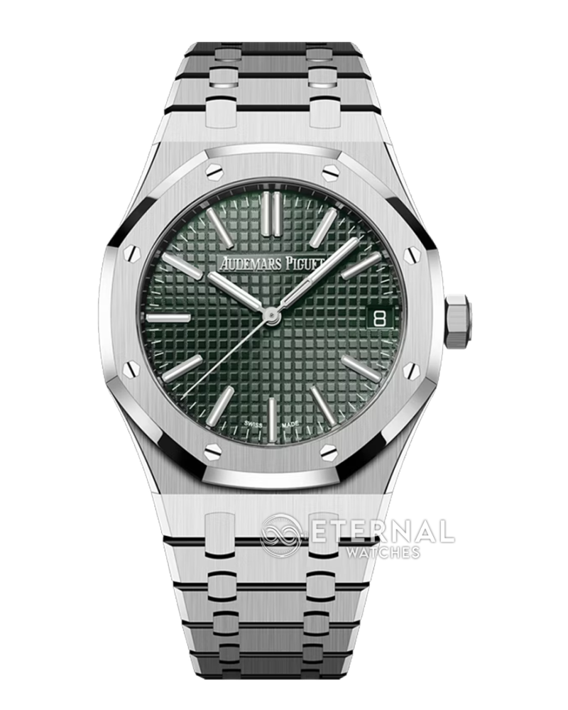AUDMARS PIGUET - SUPER CLONE Royal Oak 41mm 15510 SS/SS Green Dial VSF DD4302