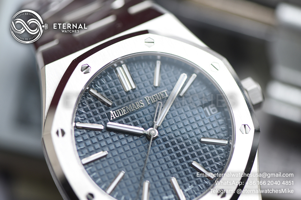 AUDMARS PIGUET - SUPER CLONE Royal Oak 41mm 15510 SS/SS Blue Dial VSF DD4302
