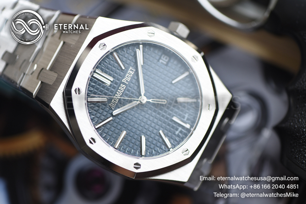 AUDMARS PIGUET - SUPER CLONE Royal Oak 41mm 15510 SS/SS Blue Dial VSF DD4302