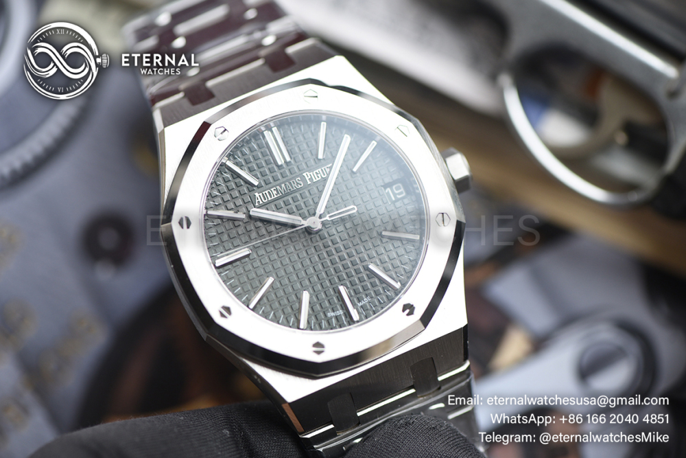 AUDMARS PIGUET - SUPER CLONE Royal Oak 41mm 15510 SS/SS Green Dial VSF DD4302