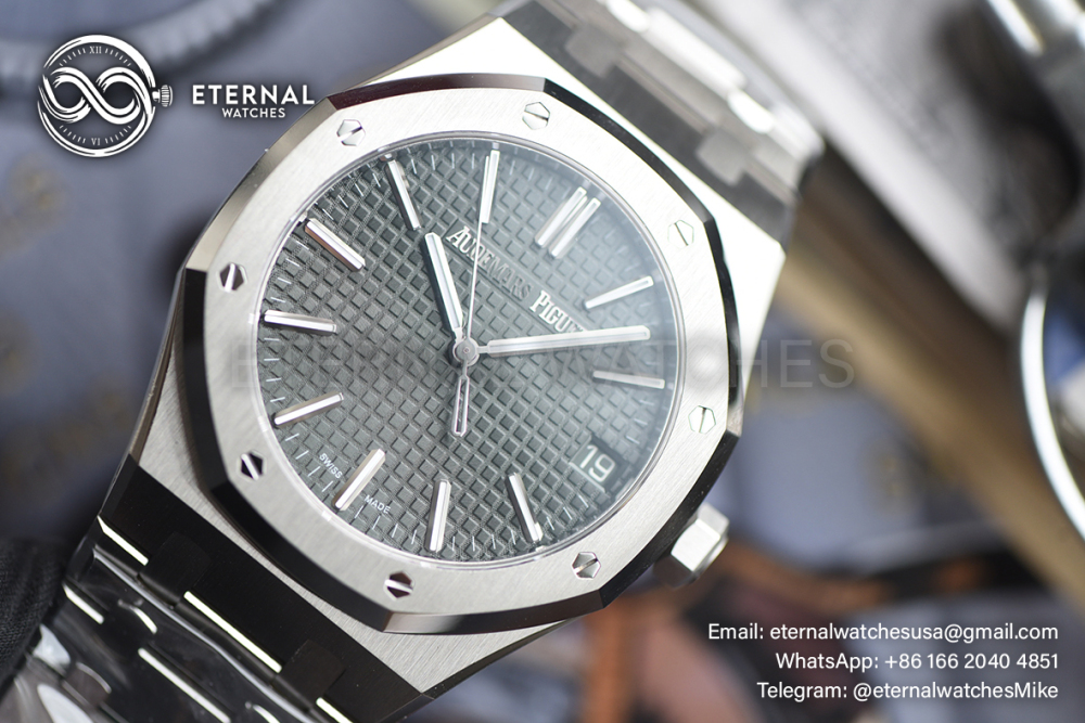 AUDMARS PIGUET - SUPER CLONE Royal Oak 41mm 15510 SS/SS Green Dial VSF DD4302