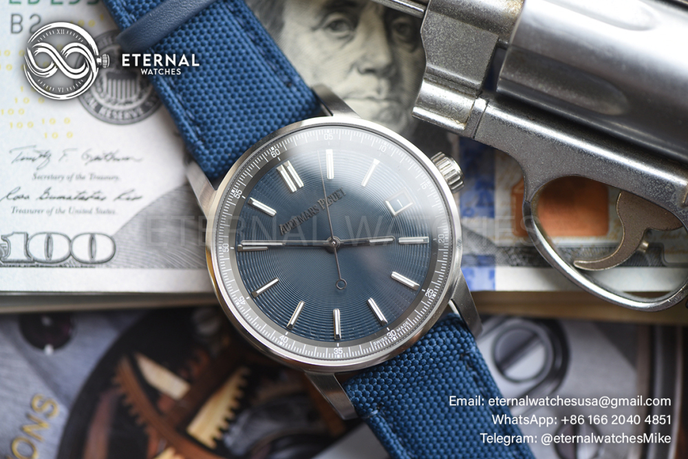 AUDEMARS PIGUET - SUPER CLONE Code11.59 15210ST 41mm SS/LE Blue Dial PPF 4302