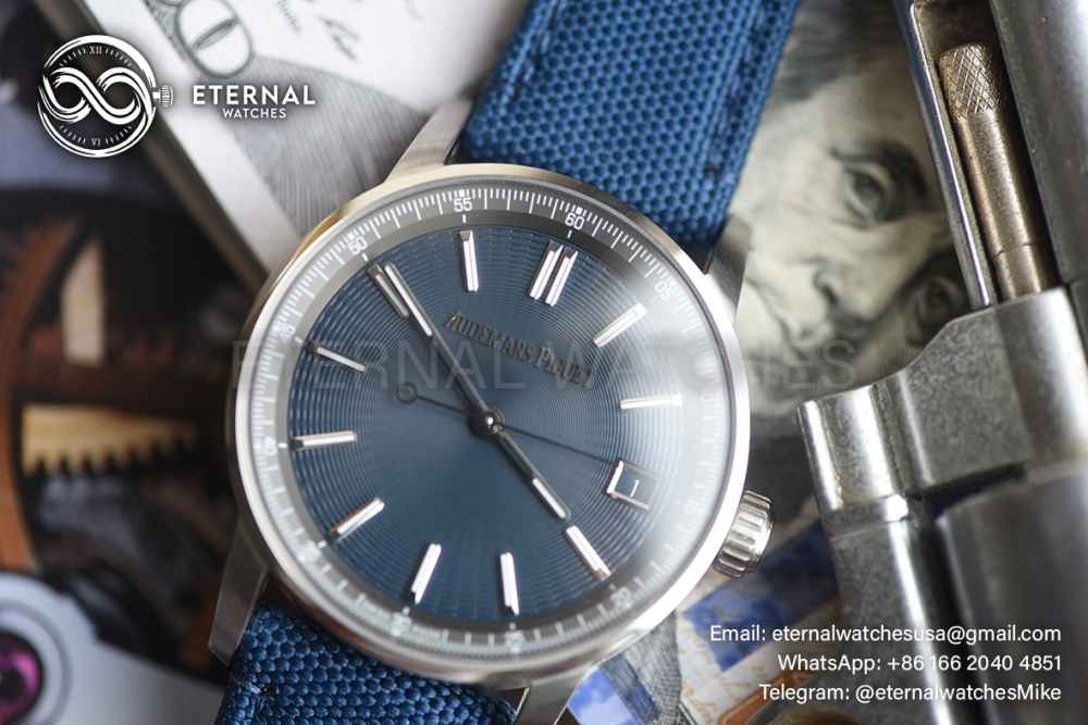 AUDEMARS PIGUET - SUPER CLONE Code11.59 15210ST 41mm SS/LE Blue Dial PPF 4302