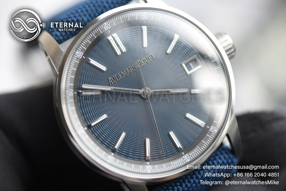 AUDEMARS PIGUET - SUPER CLONE Code11.59 15210ST 41mm SS/LE Blue Dial PPF 4302