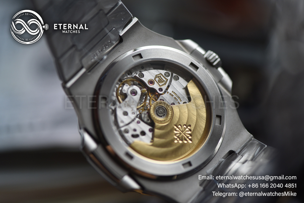 PATEK PHILIPPE - SUPER CLONE Nautilus 5711 40mm SS/SS Blue Dial DDF V2 (SW Dial)