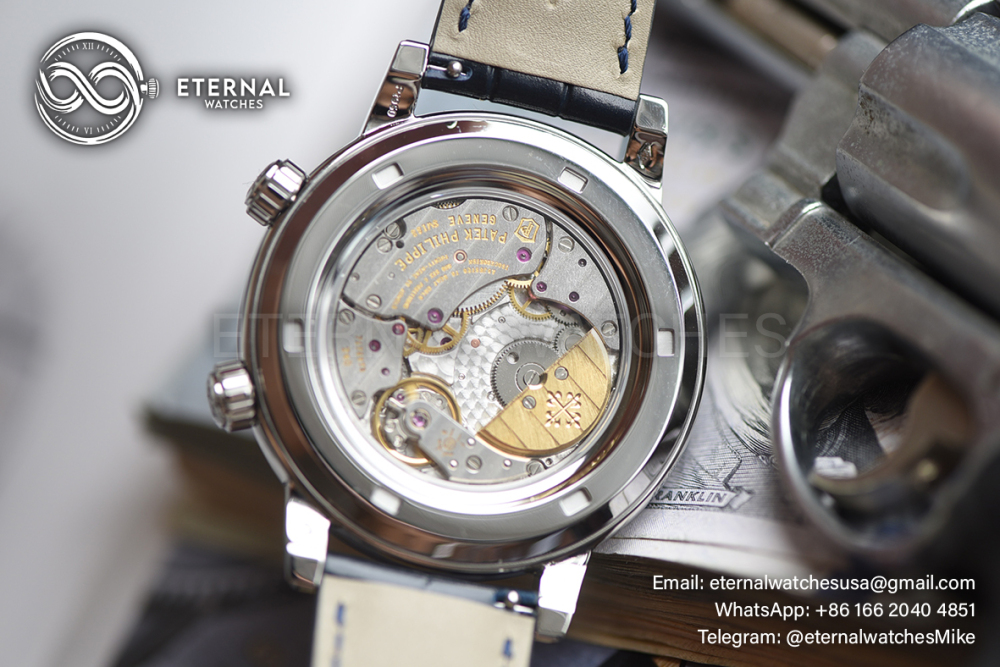 PATEK PHILIPPE - Celestial Sky Moon 6102P 43mm SS/SS Black Dial PPF A240
