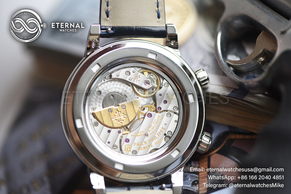 PATEK PHILIPPE - Celestial Sky Moon 6102P 43mm SS/SS Black Dial PPF A240