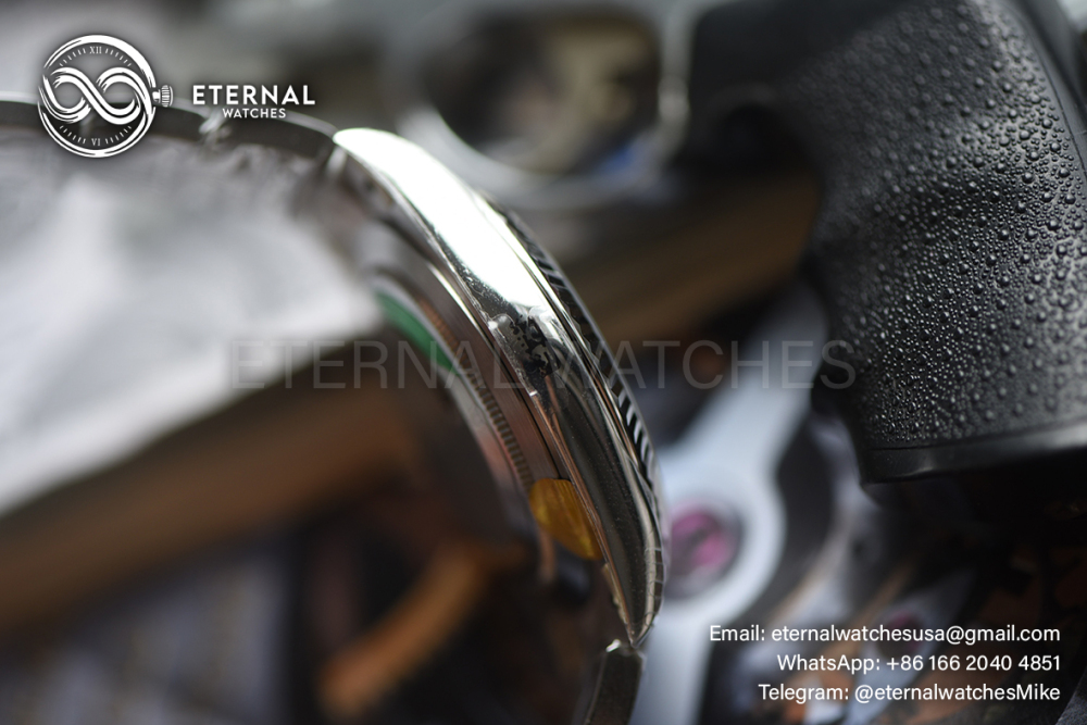 ROLEX - SUPER CLONE DateJust 126334 41mm SS/STK Green Ombre Oyster V3 VSF 3235 (Free Sprung)