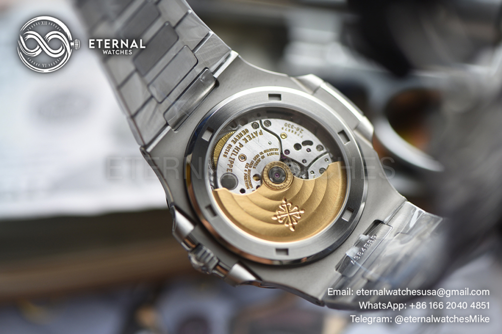 PATEK PHILIPPE - SUPER CLONE Nautilus 5711 40mm SS/SS Green Dial DDF V2 (SW Dial)