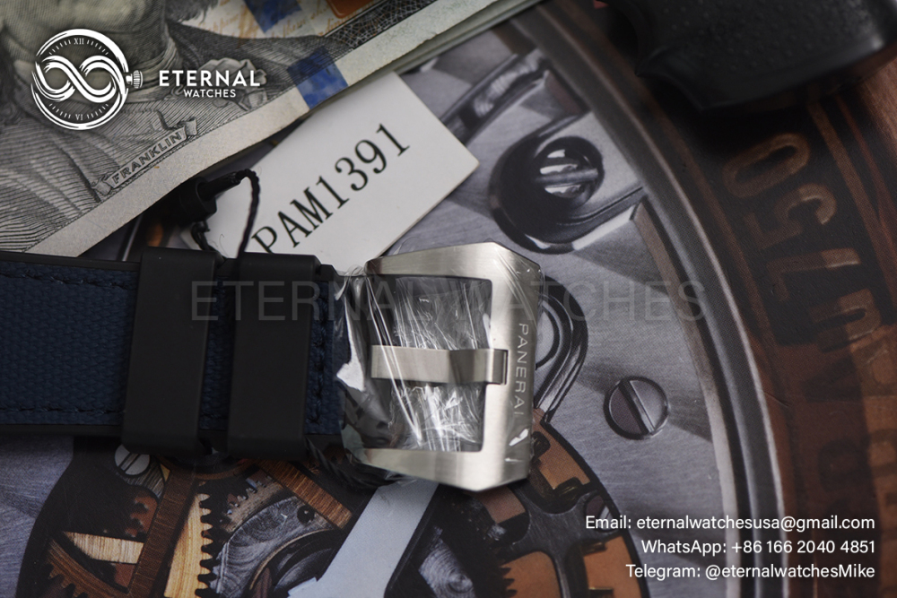 PANERAI - SUPER CLONE Submersible PAM1391 Luna Rossa 44mm SS/RU Blue Dial VSF P900
