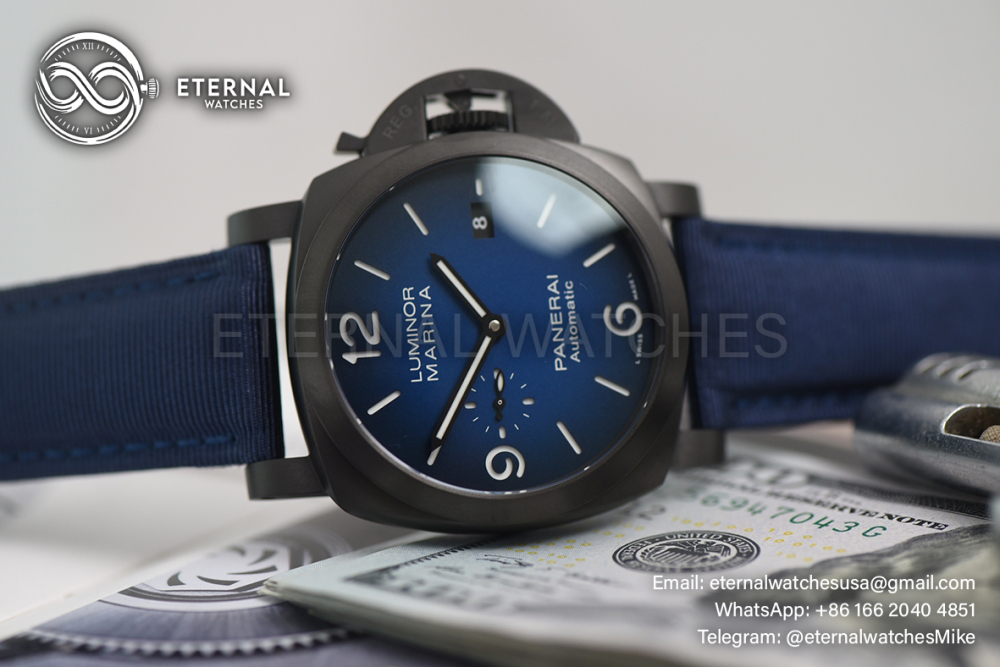PANERAI - SUPER CLONE Luminor PAM2319 44mm DLC/NY Blue Dial VSF P9010